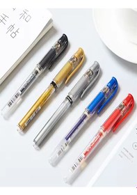 Resim Mavi Siyah Kırmızı İmza Kalemi 3 Adet Uniball Signo Broad1.0 Mm Roller Pilot Kalem Um-153 Roller Uçlu Likit Mürekkepli Mavi 