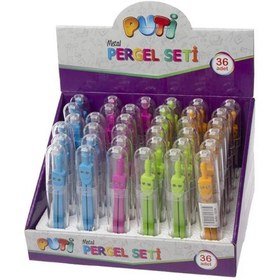 Resim PUTİ 1574 PERGEL METAL SET 