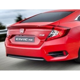 Resim Honda Civic Fc5 Rs Ince Bagaj Üstü Spoiler 2016 