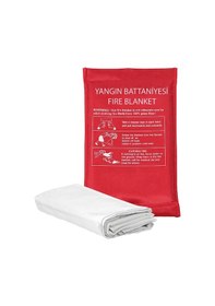 Resim Yangın Battaniyesi 100cm X 200cm 