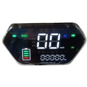 Resim Tenfowee Elektrikli Bisiklet Ve Scooter İçin Led Ekranlı Universal Kontrol Paneli - 48v-72v Uyumlu, Mesafe Ve Hız Gösterici, Kolay Kurulum 