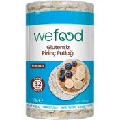 Resim Wefood Glutensiz Pirinç Patlağı 100 G 