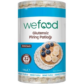 Resim Wefood Glutensiz Pirinç Patlağı 100 G 