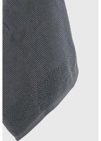 Resim Benetton Home Banyo Havlu El Yüz Vücut Koyu Gri %100 Pamuk 3 Lü Set 70x140 Cm 50x90 Cm 30x50 Cm Koyu Gri 