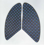 Resim Dashanshop 2 Adet Mavi Motosiklet Yakıt Deposu Tutucu Ped - Su Geçirmez Kaydırmaz 