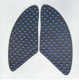 Resim Dashanshop 2 Adet Mavi Motosiklet Yakıt Deposu Tutucu Ped - Su Geçirmez Kaydırmaz 