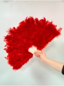 Resim HÜLYA HEDİYELİK Büyük gelin yelpazesi tüylü (isimsiz) 