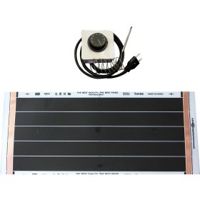 Resim Rexva Xica PTC-206 41,25 Watt 220 Volt Analog Gazlı Termostatlı Karbon Isıtıcı Film 25 x 60 cm 