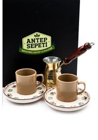 Resim 2'li Kahve Takımı Hediye Kutulu 