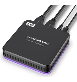 Resim EZCAP326 Game Dock Ultra Hdr 4K 2160P HDMI Video Capture 4K30 2K60 Full HD120 Video Kayıt Cihazı 