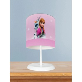 Resim Home Bebek ve Çocuk Odası Karlar Ülkesi Anna Desenli Abajur 