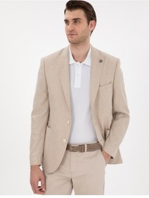 Resim Pierre Cardin Erkek Bej Ceket 50303816-vr011 Bej 
