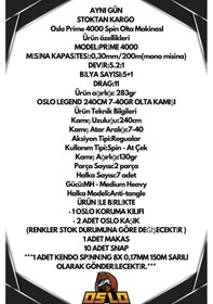 Resim Oslo Prime 4000 Oslo Legend 240cm 7-40gr 8 Örgü Spin Olta Seti 