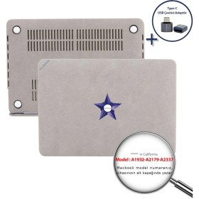 Resim McStorey Macbook Air M1 Kılıf 13 inç A1932 A2179 A2337 ile Uyumlu Goat 