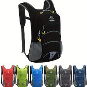 Resim 20L Hafif Açık Hava Sporları Sırt Çantası, Reflektif Gece Görüşü, Ayarlanabilir Askılar, Nefes Alabilir Konfor - Bisiklet, Yürüyüş, Kamp, Trekking ve Seyahat için İdeal, Seyahat Sırt Çantası 