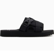 Resim Armani Exchange Siyah Erkek Plaj Terliği XUP016 