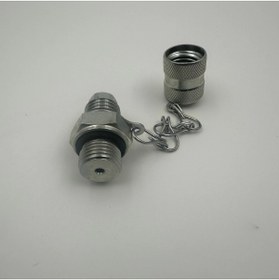 Resim BH Hidrolik Minimes Manometre Test Priz Rekoru M16x2 - M12x1.5 