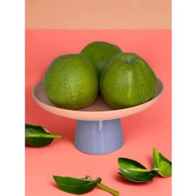 Resim Megg Rengarenk Soft Yavru Ağzı Mor Ayaklı Meyvelik Sunum Kasesi Kek Standı 