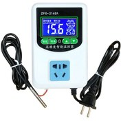 Resim Fosenze Zfx-2140a Akıllı Dijital Termostat - Yüksek Hassasiyetli Sıcaklık Kontrolü, 3500w Güç, Suya Dayanıklı Kablo İle 