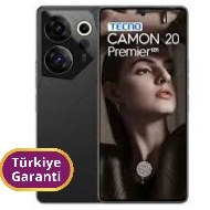 Resim Tecno Camon 20 Premier TR Garanti | 512 GB 8 GB Siyah 