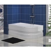 Resim Shower 75X140 Stany Asimetrik Oval Küvet 