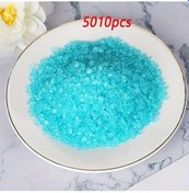 Resim Willowhaven 5010 Parça Renkli Reçine Gece Parlayan Kum Mavi Dıy Plaj Parti Düğün Süs 