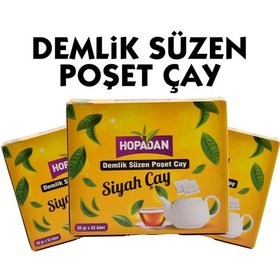 Resim Hopadan Demlik Süzen Siyah Poşet Çay 3 x 1 KG 