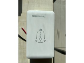 Resim General Ding Dong 220V Kablolu Kapı Zili Manuel Bell Home Hotel Erişim Kontrol Sistemi 