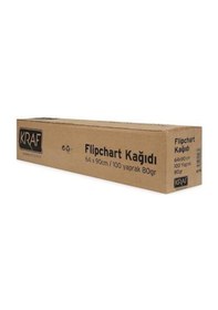 Resim Kraf Flipchart Kağıdı Rulo 100yp 702g 