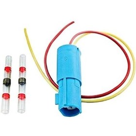 Resim Renault Clio 1 - I - Clio 2 - Iı - Krank Devir Sensörü Soketi Kablolu Mavi - 8200673202 - İthal 