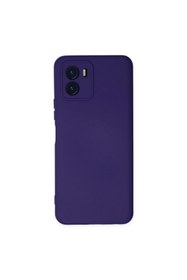 Resim artlab Art Vivo Y15S Kılıf Nano İçi Kadife Silikon - Mor Lab 