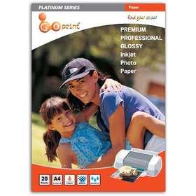 Resim Goprint Platınum Serisi Parlak A4 Fotoğraf Kağıdı 270G 20 Yaprak 