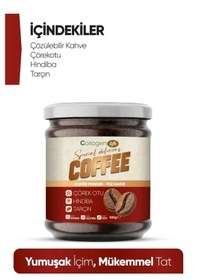 Resim Collagen Life Hindiba, Tarçın Ve Çörekotu İçeren Detox Kahve Net 100gr Diğer 