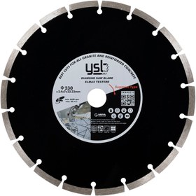 Resim YSB 230 mm Elmas Testere 