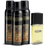 Resim Bellissima Kadın Parfüm EDT 60 ML + Sprey Deodorant 3 x 150 ML 