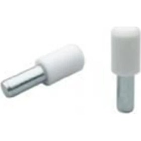 Resim Ayder A 1807-5 Plastik Başlı Metal Raf Pimi 5 Mm Şeffaf (50 Adet) 