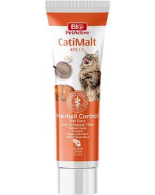 Resim Bio Petactive Catimalt Plus Tüy Yumağı Önleyici Attırıcı Kedi Malt Macunu 100 G 