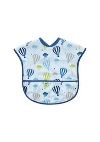 Resim Babyjem Baskılı Blw Kolsuz Mama Önlüğü Balon Desen 