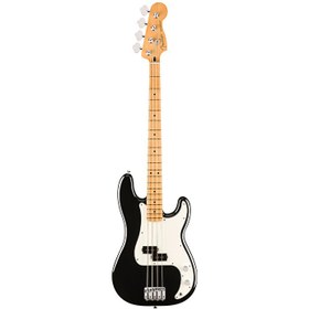 Resim Fender 0140472506 Player II Precision Bass Gitar (Siyah) | Akçaağaç Klavye Klasik Siyah Görünüm ve Efsanevi P-Bass Vuruşu 
