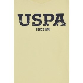 Resim U.s. Polo Assn. Erkek Çocuk Açık Sarı Tişört Basic 50325607-VR004 