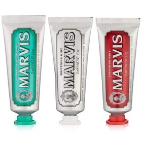 Resim Marvis 3 Flavour Box Diş Macunu Seti 3x25ml 