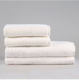 Resim Banyo Havlu Seti Beyaz 