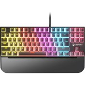 Resim Gamepower Suki Tkl Mekanik Red Outemu Switch Puding Keycaps Türkçe Q USB Gaming Klavye 