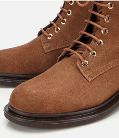 Resim Hotiç Kadın Süet Deri Taba Bağcık Detaylı Fermuarlı Düz Bot 01boh313050a340 01boh313050a340 Taba 