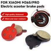 Resim 1 Çift Xiaomi M365 Pro/Pro2 Elektrikli Scooter Disk Fren Pedleri, Reçine Malzeme, Yüksek Kaliteli Kalınlaştırılmış, Sessiz & Aşınmaya Dirençli, 1S Scooter Arka Tekerlek Frenleri için Uygun, Scooter Aksesuarları 