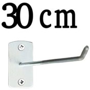 Resim 10 Adet 30 Cm Duvara Ve Suntaya Monte Kanca, Bijuteri Askı Metal 