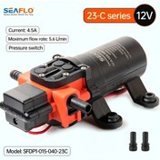 Resim Motion003 Rv Kucuk Difuz Pompa 12v 24v Su Aritici Guclendirme Pompa Otomatik Baslatma Miniatur Arac Montajli 