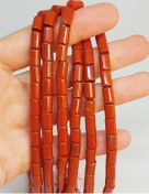 Resim Jasper Taşı Silindir Kesim 5.5x7.5mm Dizi 49328 