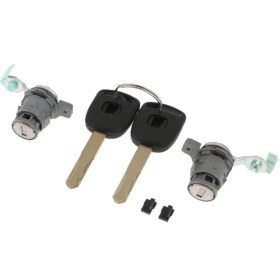 Resim Cuticate 2 Adet Ateşleme Silindir Kapı Kilidi Çekirdek Honda Cr-V 03-06 Için 2 Tuşları Parçaları Ile (Yurt Dışından) 