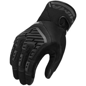 Resim Shima Stream Vent Korumalı Kadın Motosiklet Eldiveni Siyah 